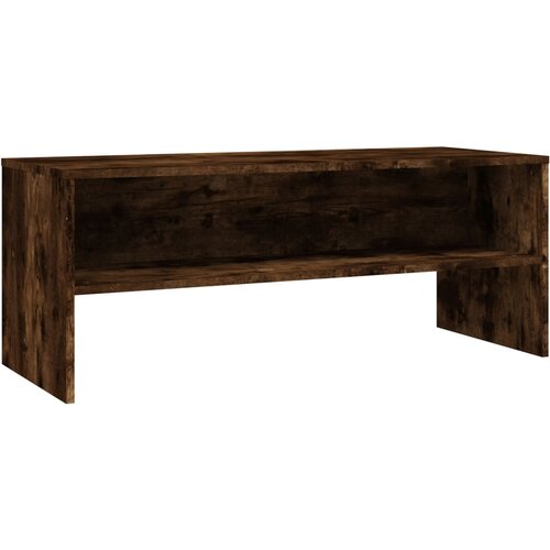 Maison Chic TV omarica - TV stojalo - Televizijska omarica dimljeni hrast 100x40x40 cm inženirski les, (21701485) Cene
