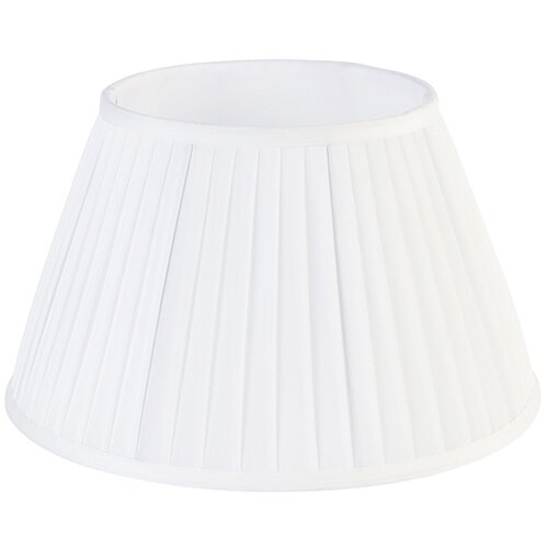 QAZQA Senčnik Plisse bel 35/20 cm Slike