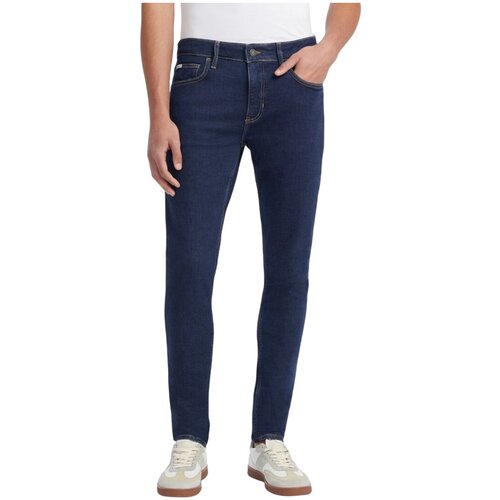Guess Jeans straight M4YA0FD5DM3 Modra Slike