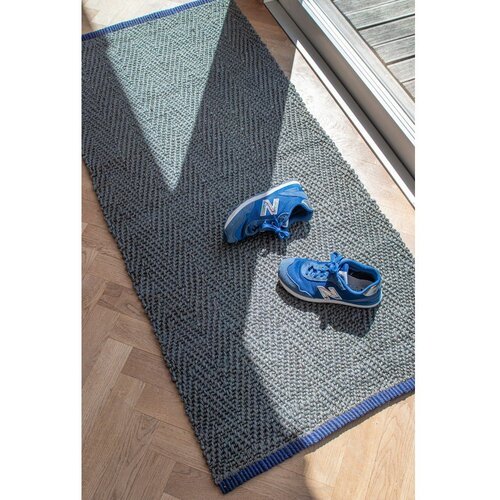 Mette Ditmer Denmark Temno zelen tekač iz jute 70x150 cm Notes &amp;ndash; Slike