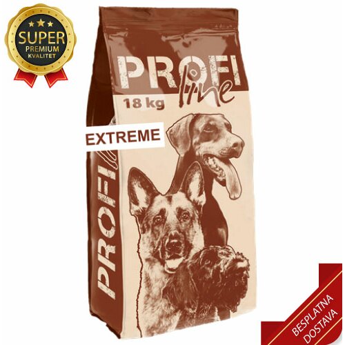 Profi Line 18kg EXTREME 18kg - granule 26/21 - hrana za hiper aktivne pse, starije od 8 meseci Cene