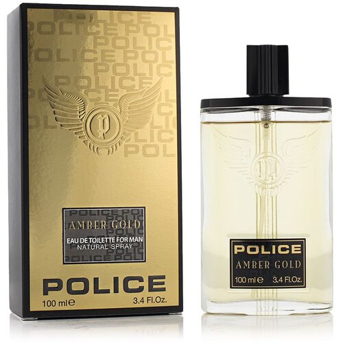 Police Amber Gold 100 ml toaletna voda Tester za mo&amp;scaron;ke Slike