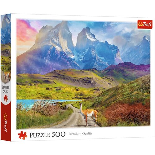 Trefl Lama v Patagoniji 500-delni puzzle - Cene