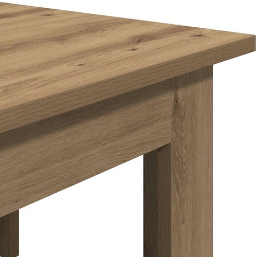  Stol za kavu Artisan hrast 100x60x42 cm izrađeno drvo Slike