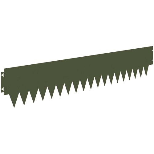 Ograda oko Travnjaka 20 pcs 103 x 20 cm metal Maslinastozelena Slike