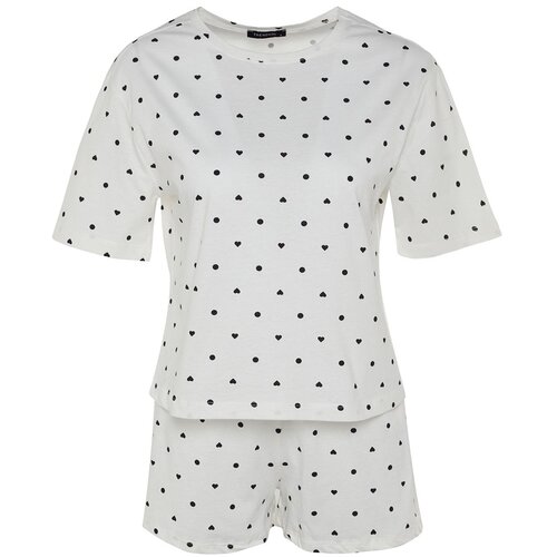 Trendyol Ženski set pidžame Thmss21Pt1485, Beli Cene