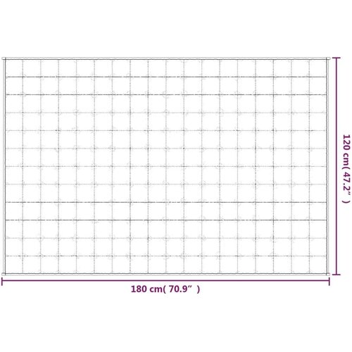  Te&amp;scaron;ka deka plava 120 x 180 cm 5 kg od tkanine Slike