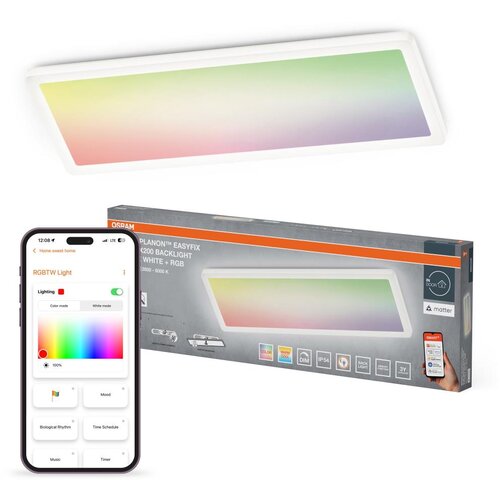 Osram LED RGBW prigu&amp;scaron;iva kupatilsko plafonsko svetlo SMART+ PLANON LED/30W/230V Wi-Fi IP54 bela Slike