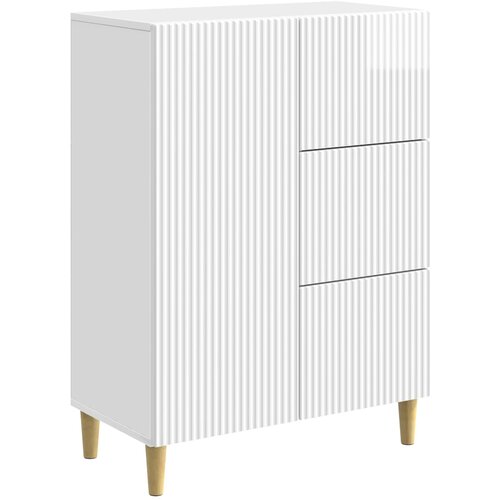 vidaXL Kreveta s ladicama Bijela visokog sjaja 66 x 34 5 x 90 cm - Bijela visokog sjaja Cijene