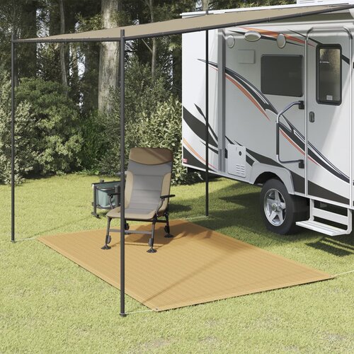 VidaXL Tepih za &amp;scaron;ator boja pijeska 200 x 300 cm HDPE - Pijesak 200 x 300 cm 1 Slike