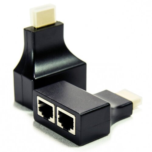 Gembird ADAPTERI EKSTENDER HDMI NA LAN RJ45 1030 PASIVNI 30M Slike