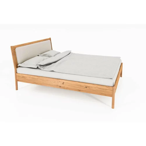 The Beds Tapecirani bračni krevet od hrastovog drveta 160x200 cm Pola -