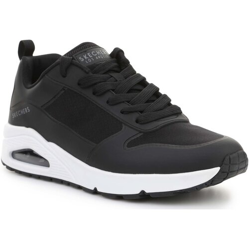 Skechers Nizke superge Uno Sol Black/White 232248-BKW Črna Cene