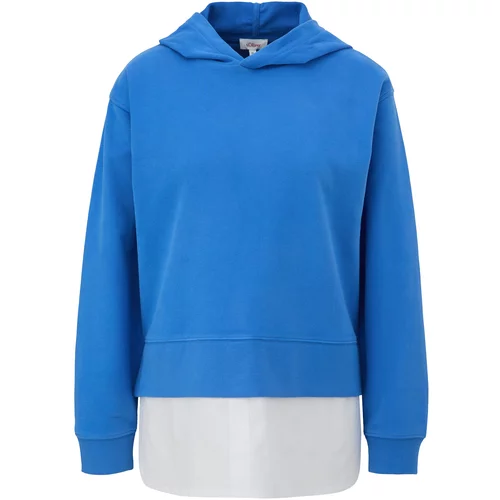 s.Oliver Sweater majica plava / bijela