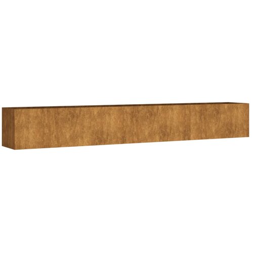 VidaXL Vrtna visoka greda 280x40x40 cm corten jeklo Slike