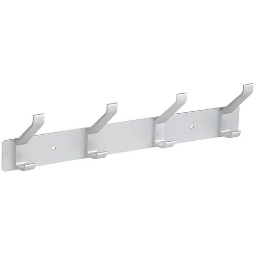 WALTECO Garderobna letev (Do x &amp;Scaron; x V: 295 x 55 x 85 mm, Aluminij, Srebrna) Slike