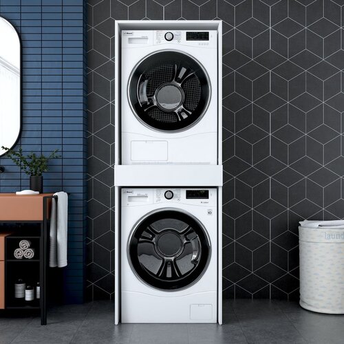 Hanah home KD113 - 3856 white bathroom cabinet Slike