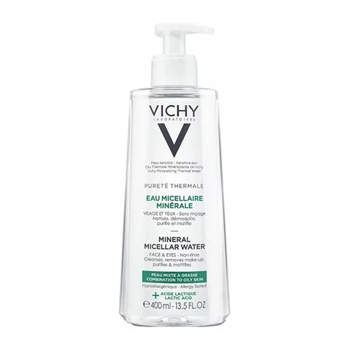 Vichy Purete Thermale, micelarna voda za mešano do mastno kožo