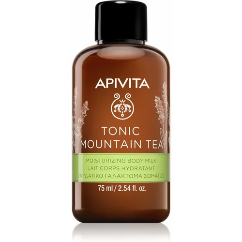 Apivita Tonic Mountain Tea vlažilni losjon za telo 75 ml