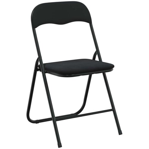  Sklopiva stolica 8 pcs Crna 48 x 44 x 78 cm Bar&amp;scaron;un - 8 Slike