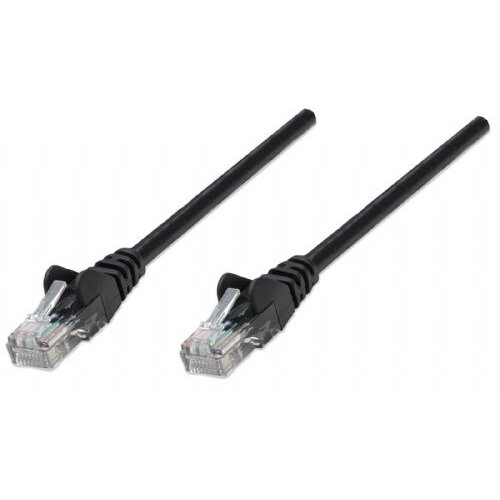 Intellinet 342094 RJ45 mrežni kabel, Patch kabel cat 6 U/UTP 7.50 m crna 1 St. Cene