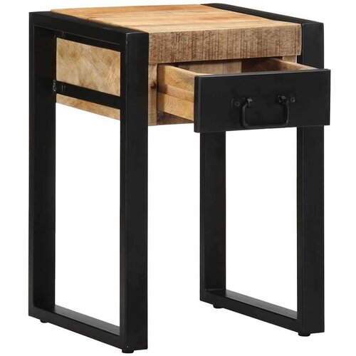 VidaXL Pomoćni stol 35x35x50 cm Puno grubo drvo Mango Slike