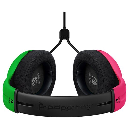 Pdp Slu&amp;scaron;alke LVL40 Chat Stereo Headset za NINTENDO SWITCH roza zelene barve Slike