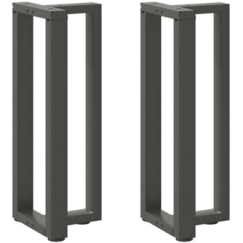  Noge za konzolni stol T-oblika 2 kom antracit 38x25x(72-73) cm čelik Cijene