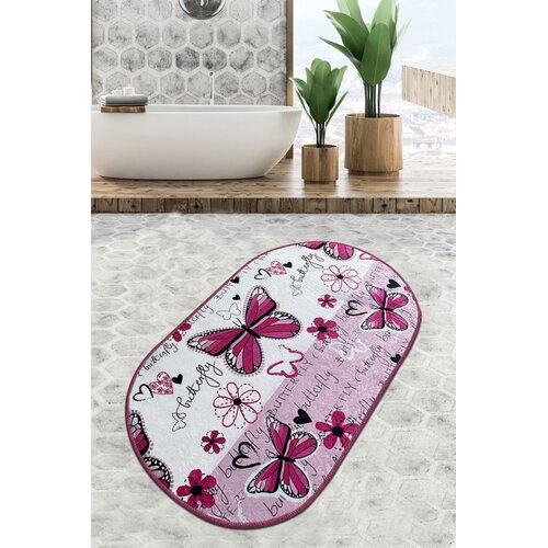 Lessentiel Maison Kupaonski tepih Danous, 70x120cm, roze Cijene