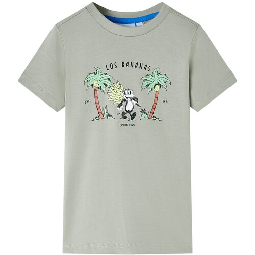 vidaXL Dječja majica svijetla kaki 128 Cijene