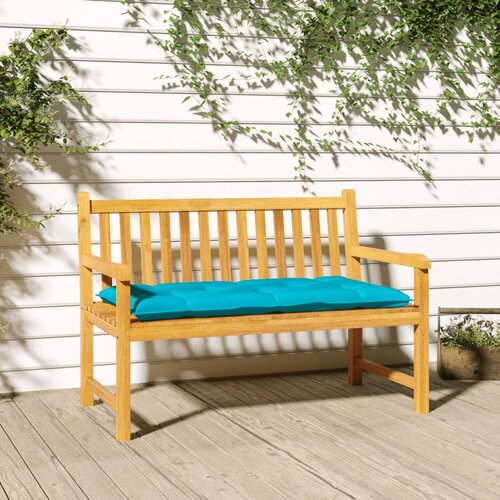 vidaXL Blazina za klop turkizna 100x50x7 cm blago Cene