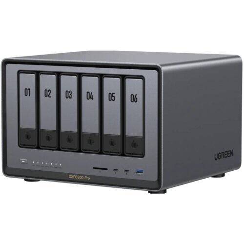 Ugreen NASync DXP6800 Pro za 6+2 diska, Intel i5-1235u, 8GB DDR5, 2x 10Gbe mreža Cene