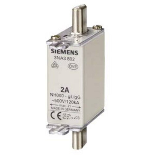Siemens 3 kosi Dig.Industr. NH varovalka 3NA3836-8, (21040658) Cene