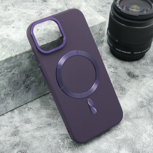  Maska true color magsafe za iphone 15/ ljubičasta Slike