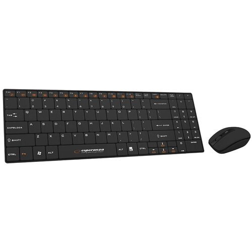 Esperanza Tastatura + mi&amp;scaron;, bežični set - EK122K Slike