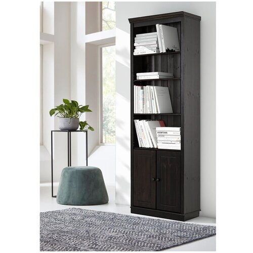 St&amp;oslash;raa Rjav regal iz masivnega bora 74x223 cm Anita &amp;ndash; Slike