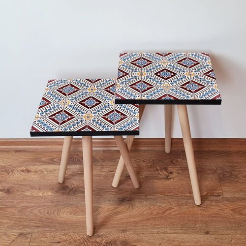 Hanah home set klub stočića 2Shp36, 2 komada, Šareni Cene