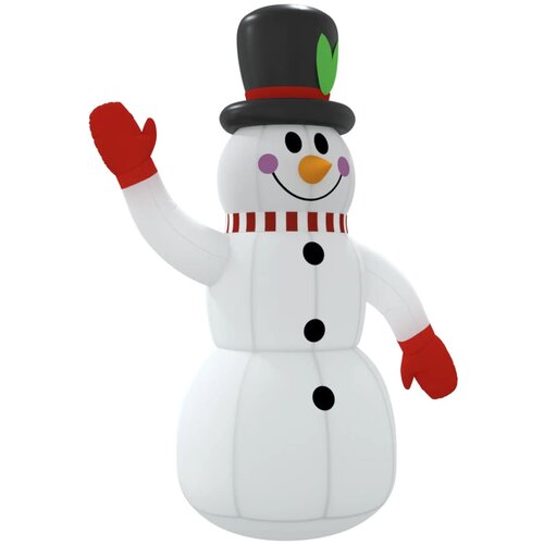  Inflatable Snowman with LEDs 120 cm Slike