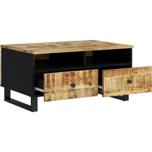 Stolić za kavu 80x54x40 cm od drva manga i konstruiranog drva Slike