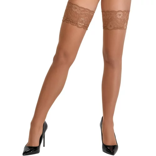 Cottelli Hold-up Stockings with 9cm Lace Trim 2520664 Skin 2-S