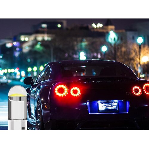  Auto 12v zamjenska led cob žarulja t10 w5w 2 komada 6500k Slike