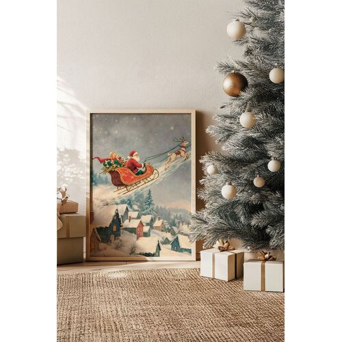 Wallity Uokvirena slika Nwyearsngmdl6, 33x48 cm Cene