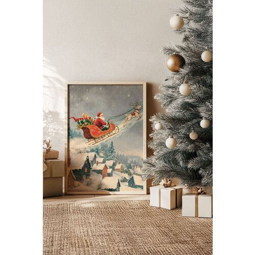 Wallity uramljena slika Nwyearsngmdl6, 33x48 cm Cene