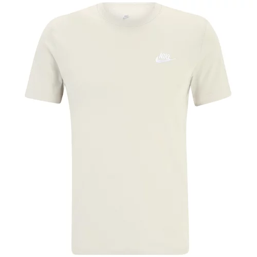 Nike Sportswear Majica 'Club' ecru/prljavo bijela