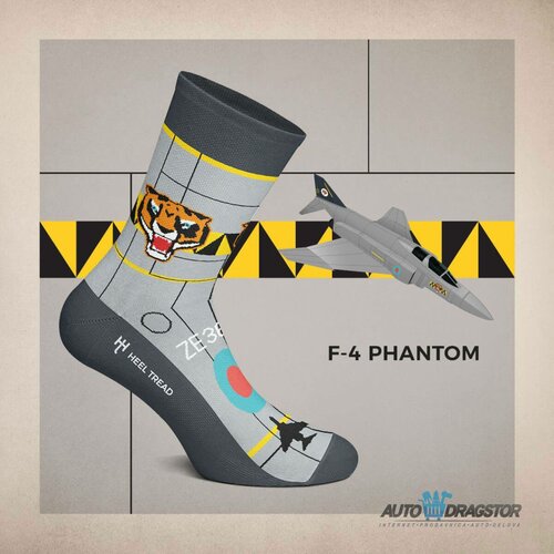 Heel Tread muške čarape "F-4 phantom" HT-F4-PHANTOM-L Cene