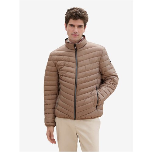 Tom Tailor Beige men's quilted jacket - Men's Cene