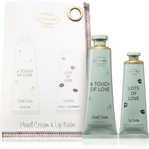 My Flame Lip Balm & Hand Cream darilni set Cene