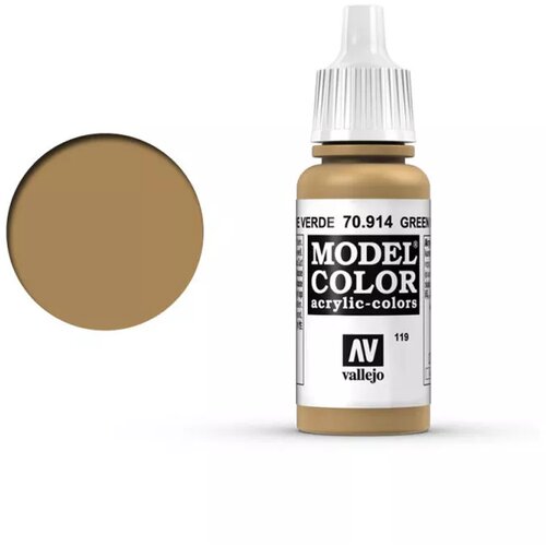 Vallejo Model Color 119 zelena orhideja (Green Ochre) (914) - 17 ml Cene