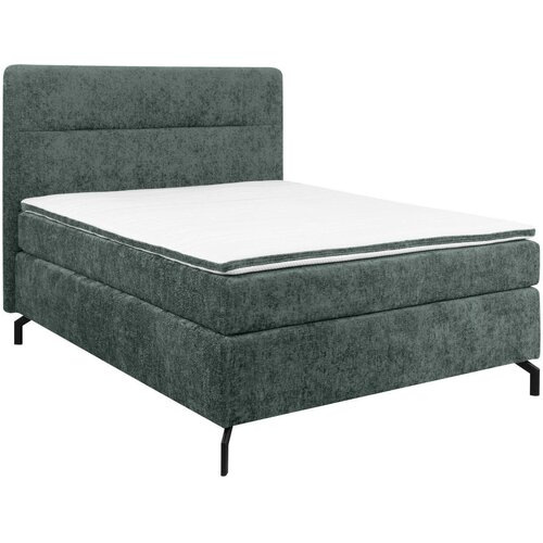 Esposa POSTELJA BOXSPRING 140 cm x 200 cm , tekstil temno siva Cene