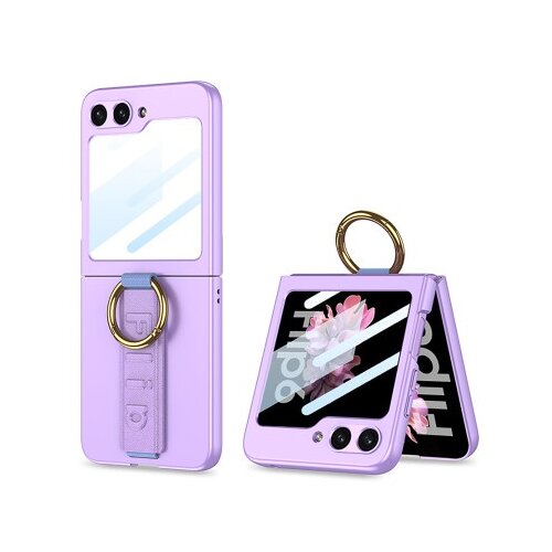  Futrola strap ring case za samsung f741b galaxy z flip 6 5g ljubicasta (gkk case) ( F116698 ) Slike